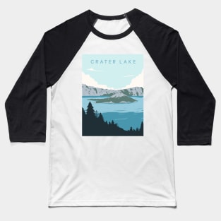 Crater Lake National Park Baseball T-Shirt